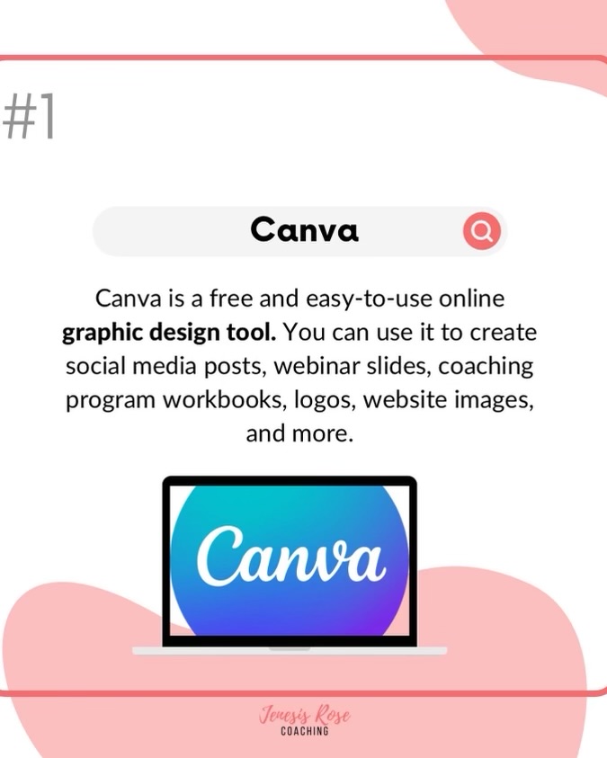 Canva is a platform that makes designing eye catching graphics as easy as clicking a few buttons.