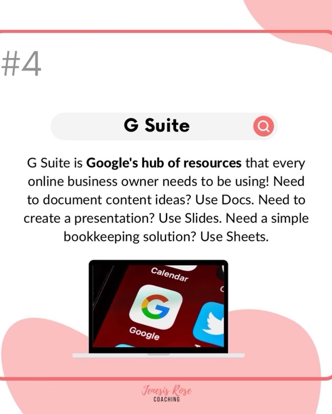 This provides limitless opportunities for collaboration on documents, slide shows, spreadsheets, anything Google offers.